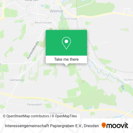 Карта Interessengemeinschaft Papiergraben E.V.