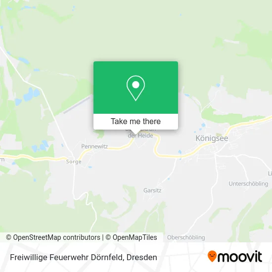 Карта Freiwillige Feuerwehr Dörnfeld