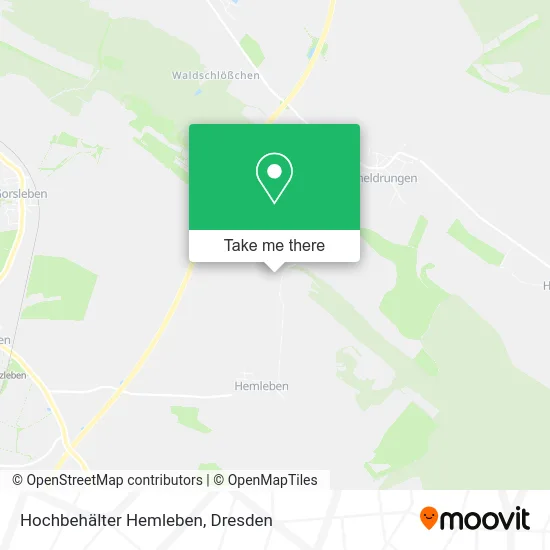 Карта Hochbehälter Hemleben