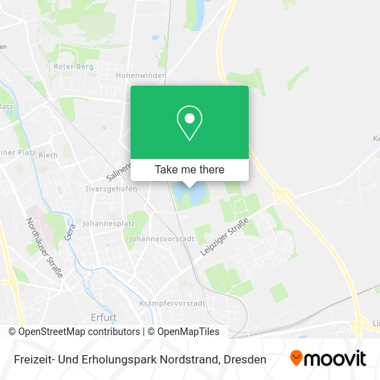 Карта Freizeit- Und Erholungspark Nordstrand