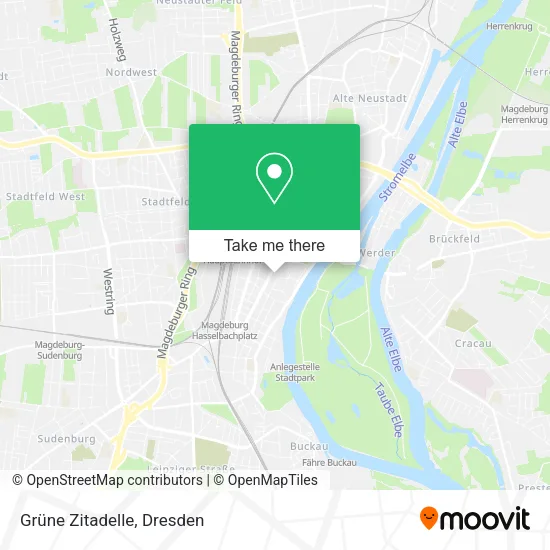 Карта Grüne Zitadelle