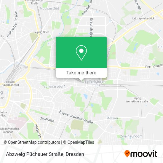 Карта Abzweig Püchauer Straße