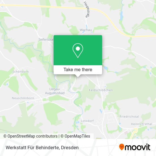 Карта Werkstatt Für Behinderte