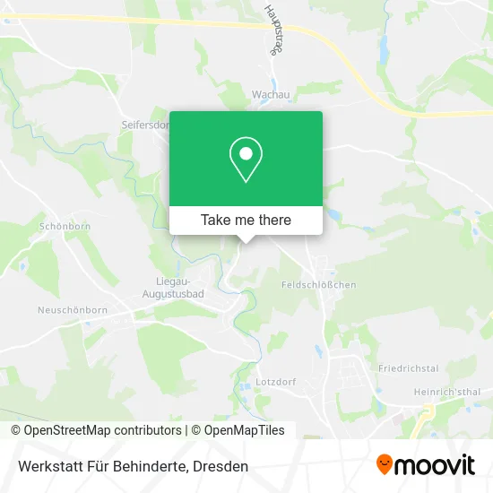Карта Werkstatt Für Behinderte