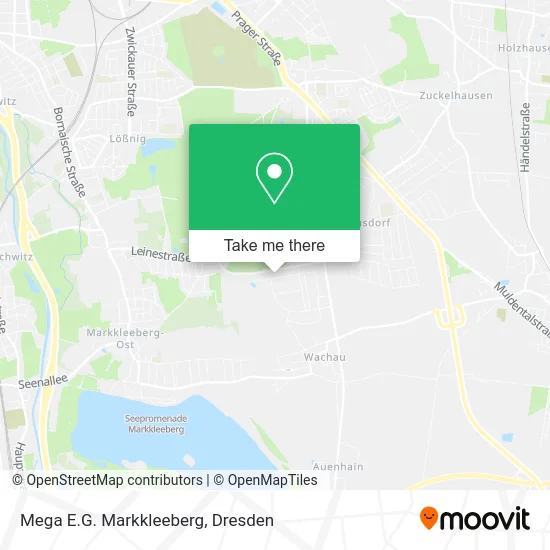 Карта Mega E.G. Markkleeberg