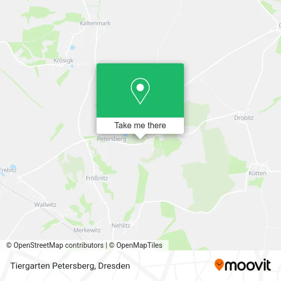 Карта Tiergarten Petersberg