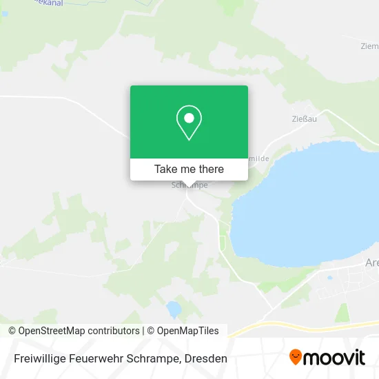 Карта Freiwillige Feuerwehr Schrampe