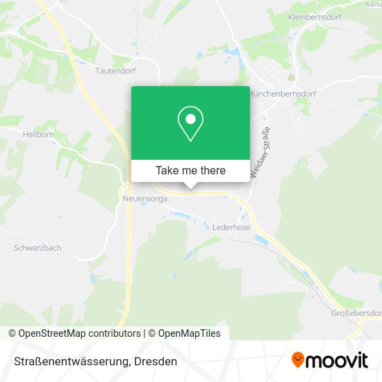 Карта Straßenentwässerung