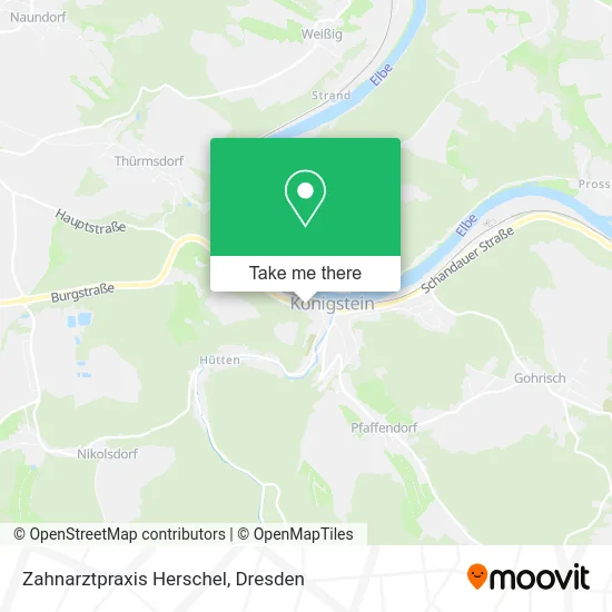 Карта Zahnarztpraxis Herschel