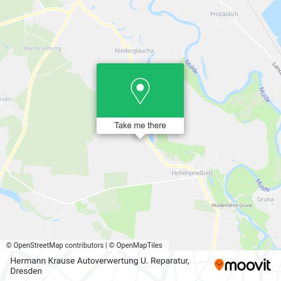 Карта Hermann Krause Autoverwertung U. Reparatur