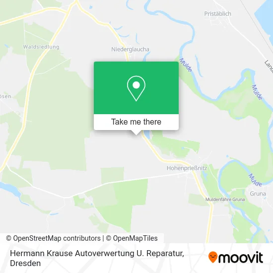 Карта Hermann Krause Autoverwertung U. Reparatur