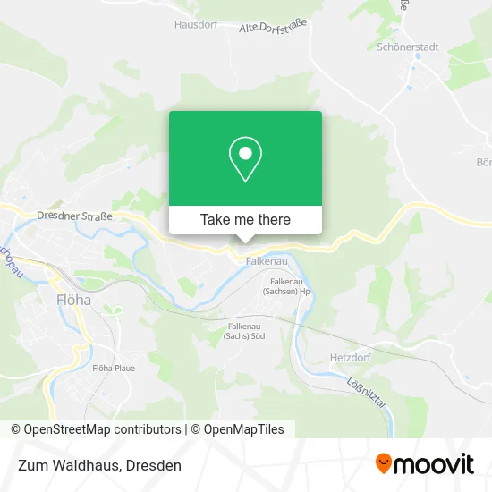 Карта Zum Waldhaus