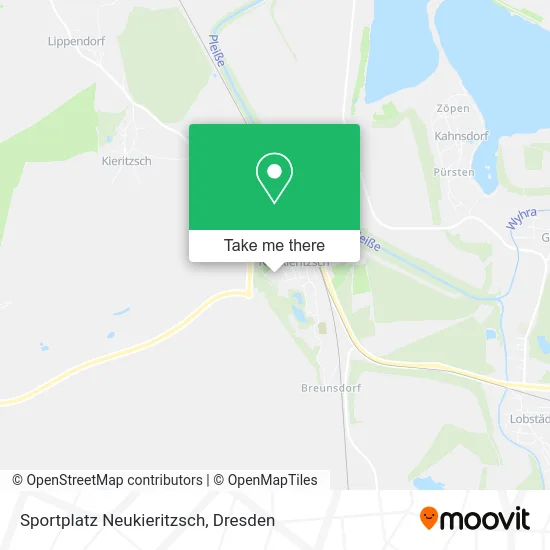 Карта Sportplatz Neukieritzsch