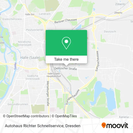 Карта Autohaus Richter Schnellservice