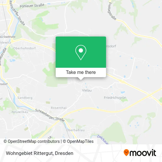 Карта Wohngebiet Rittergut
