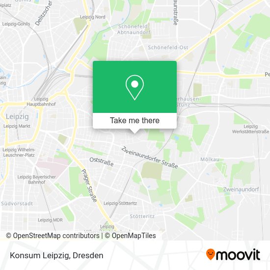Карта Konsum Leipzig