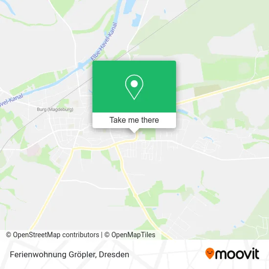 Карта Ferienwohnung Gröpler