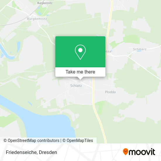 Карта Friedenseiche