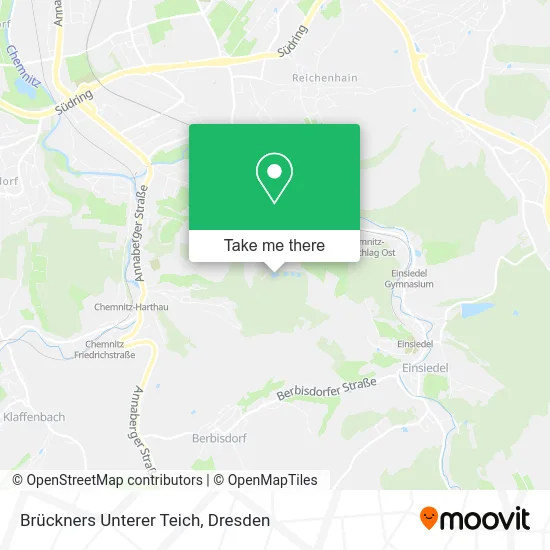 Карта Brückners Unterer Teich