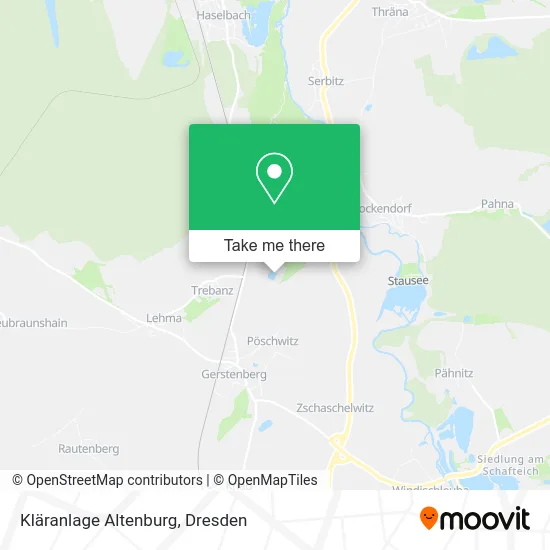 Kläranlage Altenburg map