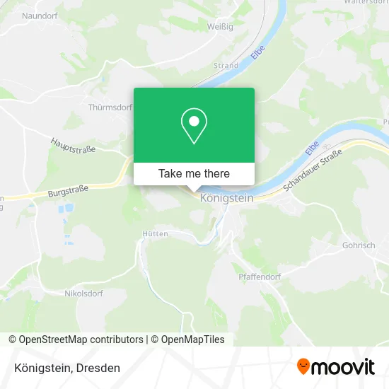 Карта Königstein