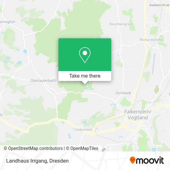 Карта Landhaus Irrgang