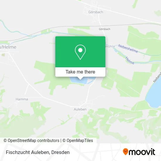Карта Fischzucht Auleben