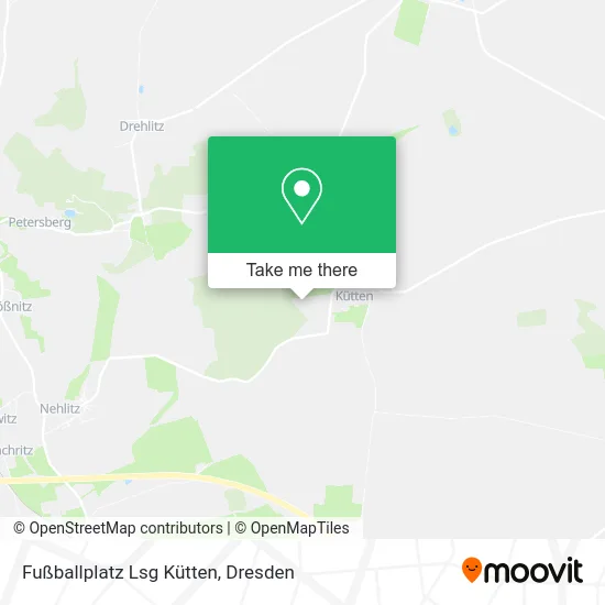 Карта Fußballplatz Lsg Kütten