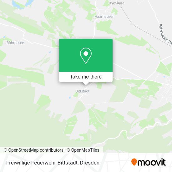 Карта Freiwillige Feuerwehr Bittstädt
