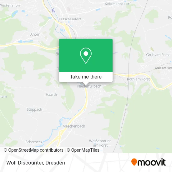 Карта Woll Discounter