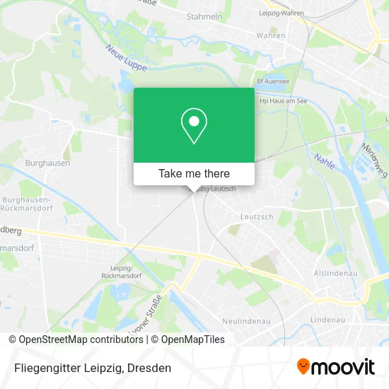 Карта Fliegengitter Leipzig