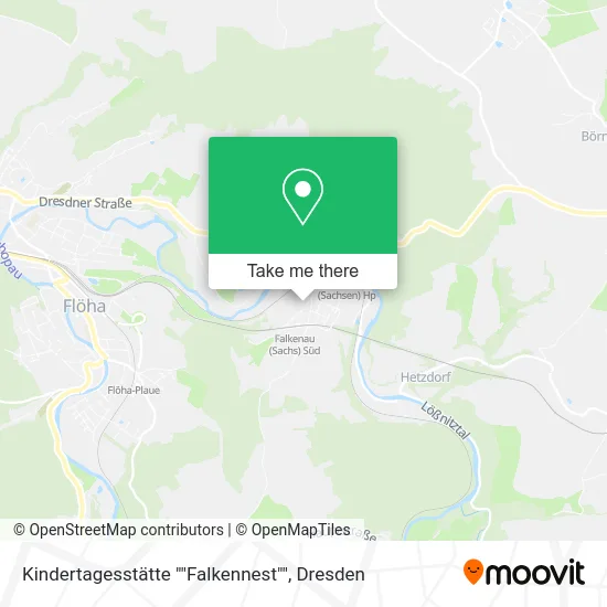 Kindertagesstätte ""Falkennest"" map