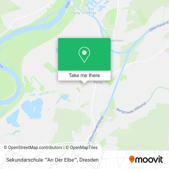 Карта Sekundarschule ""An Der Elbe""