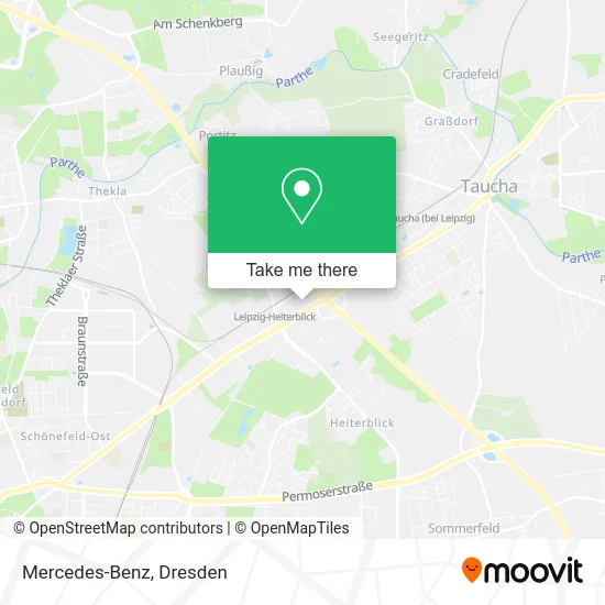 Карта Mercedes-Benz