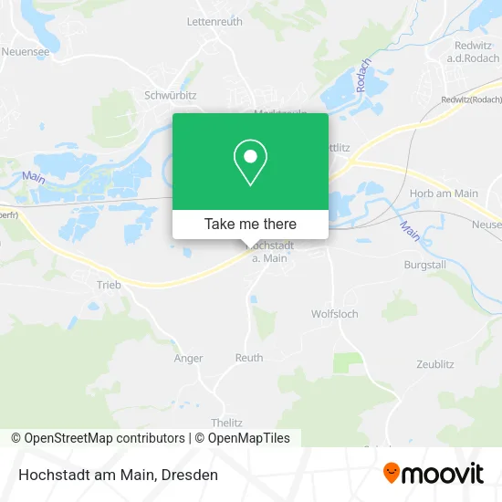 Карта Hochstadt am Main