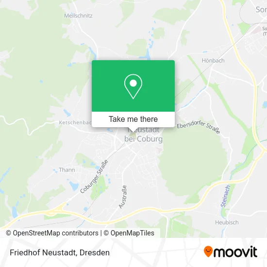 Карта Friedhof Neustadt