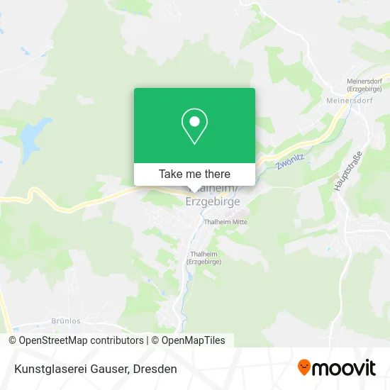 Карта Kunstglaserei Gauser