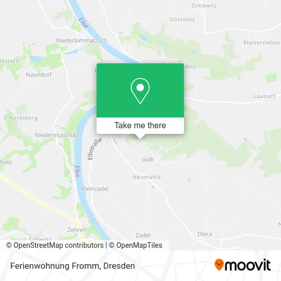 Карта Ferienwohnung Fromm