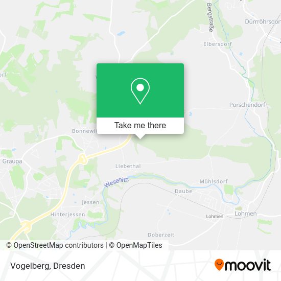 Карта Vogelberg
