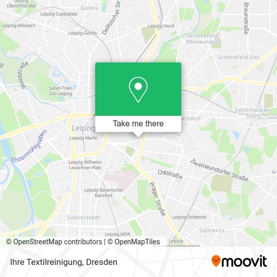 Карта Ihre Textilreinigung
