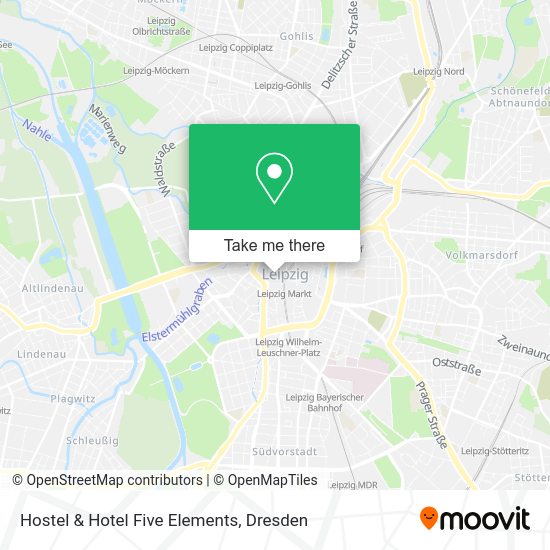 Карта Hostel & Hotel Five Elements