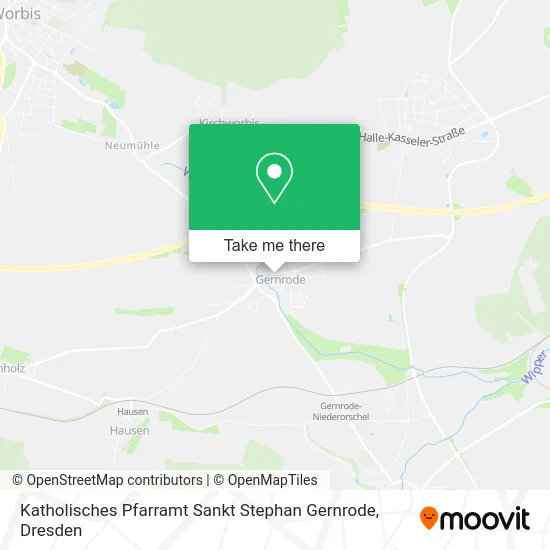 Карта Katholisches Pfarramt Sankt Stephan Gernrode