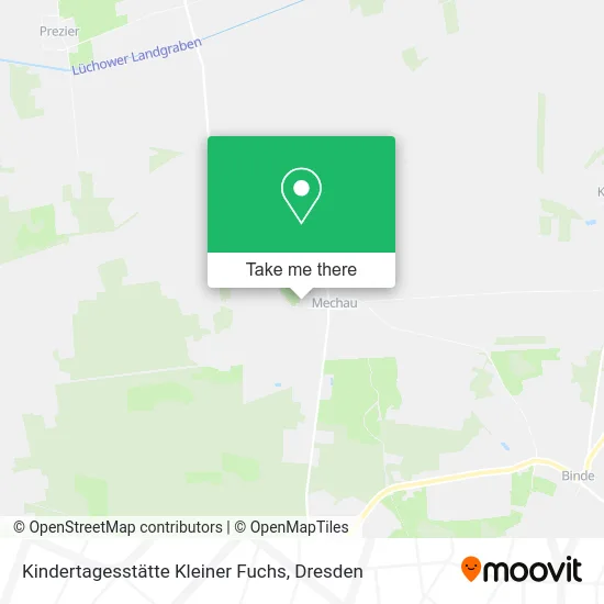 Карта Kindertagesstätte Kleiner Fuchs