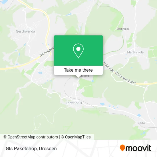 Карта Gls Paketshop