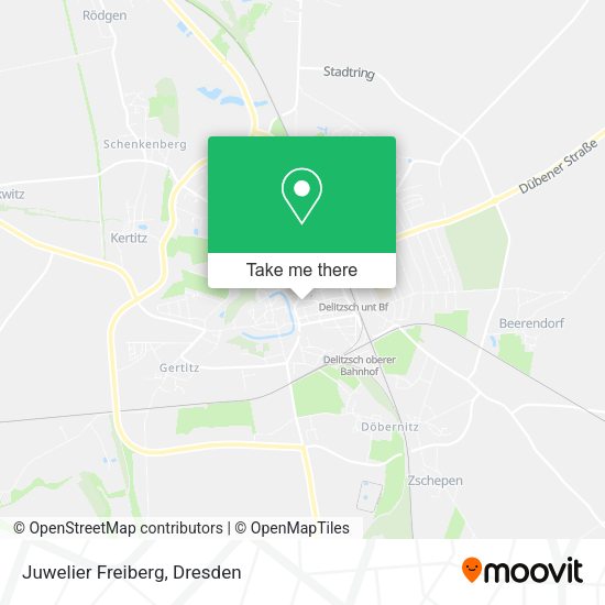 Карта Juwelier Freiberg
