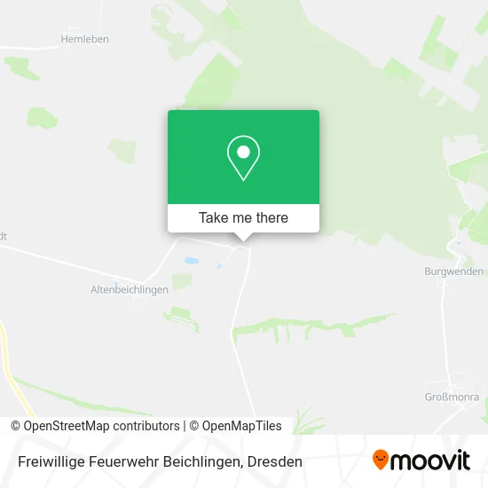 Карта Freiwillige Feuerwehr Beichlingen