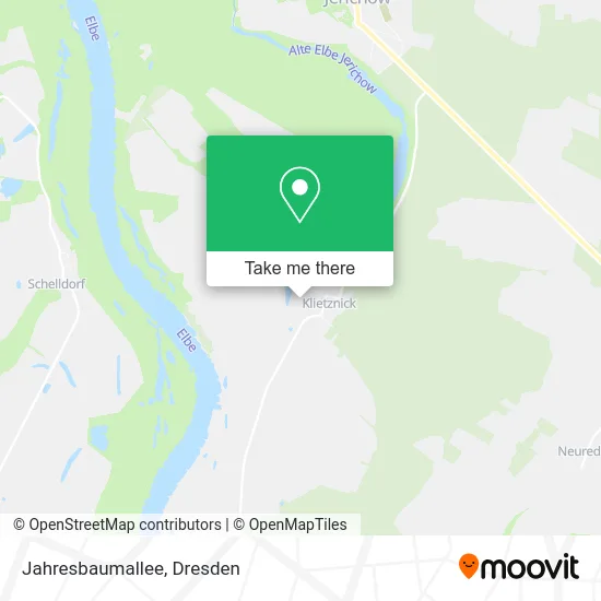 Карта Jahresbaumallee