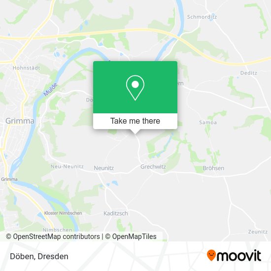 Карта Döben