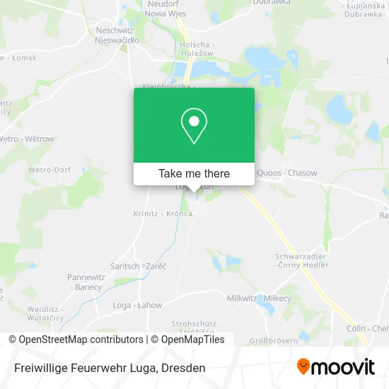 Карта Freiwillige Feuerwehr Luga