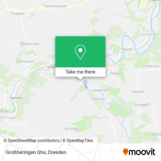 Карта Großheringen Ghs
